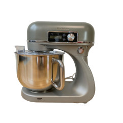 Планетарный миксер - тестомес 6л Suhini SH-SM6.12 серый (двойной крюк / металлический корпус)