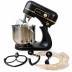 Планетарний міксер - тістоміс 6л Suhini SH-SM6.12 чорний (подвійний гак / металевий корпус)