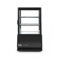 Вітрина холодильна настільна, 58 л - чорна