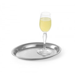 Піднос для сервірування кави - овальний, 265x195 мм