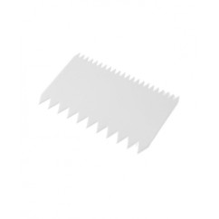 Скребок для тіста - прямокутний, 110х72 мм, 6 шт