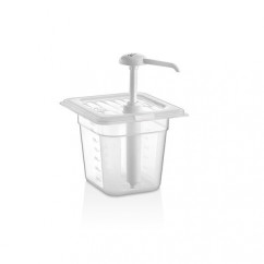 Дозатор для кетчупу. (Одиночний) 2L. Без підставки з АБС-пластика