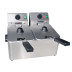 Фритюрниця електрична, 4 + 4 літрів GGM Gastro EFH4 + 4