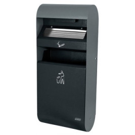 Попільничка настінна 3 л - з кошиком 14 л - 440049 Hendi