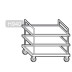 Сервірувальна візок - 1м - 3 полки - S3K105 GGM Gastro