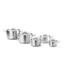 Каструля середня з кришкою Kitchen Line, 3,50 л, Ø200x (H) 115 мм - 836 200 Hendi