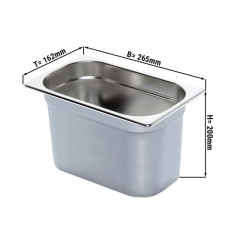 Контейнер GN ¼ - глубина: 200 мм