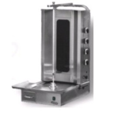 Шаурма електрична склокерам. М077-3E з приводом