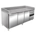 Холодильний стіл для піци - 2,0 x 0,8 м