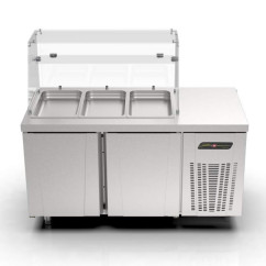 Салатбар Стіл 2-двері Холодильник TPG -72 SALAD BAR N'DUSTRIO