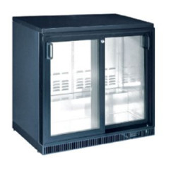 Шафа Барна Холодильна На 250 Л, Скляні Розсувні Двері Hkn-Gxdb250-Sl