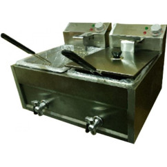 Фритюрница электрическая JEF-8+8K Rauder