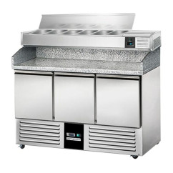 Холодильный стол для пиццы - 1,4 x 0,7 м