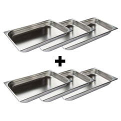 КОНТЕЙНЕР GN 1/1 ПЕРФОРИРОВАННЫЙ - Глубина 20 ММ