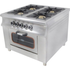 Плита 4-х конфорочна з духовою шафою, 40х40, PIMAK (МО15-4)