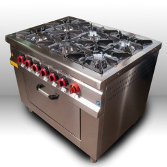 Плита 6-ти конфорочна з духовою шафою PIMAK (МО15-6)