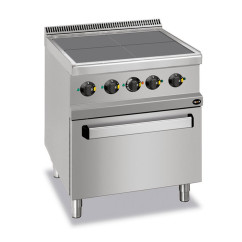 Плита 4-Х Конфорочна (Int) З Духовкой Apre-77qfe