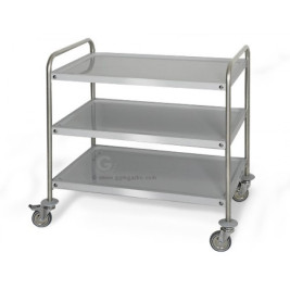 Сервірувальна візок - 1м - 3 полки - S3K105 GGM Gastro