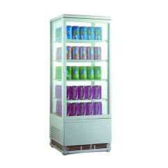 Шафа холодильна FROSTY RT98L-1D White