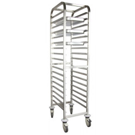 Візок для підносів - 17 х GN 1/1 - TWE11 GGM Gastro