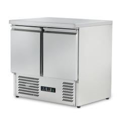 СТІЛ ХОЛОДИЛЬНИЙ HURAKAN HKN-GXS2GN 2-Х ДВЕРНИЙ З НИЖНІМ РОЗМІЩЕННЯМ АГРЕГАТУ