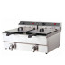ФРИТЮРНИЦЯ HURAKAN HKN-FT1010N ПОДВІЙНА З КРАНОМ 10+10 Л ФРИТЮРНИЦЯ HURAKAN HKN-FT1010N ПОДВІЙНА З КРАНОМ 10+10 Л