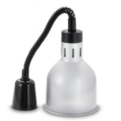 ЛАМПА ІНФРАЧЕРВОНА HURAKAN HKN-DL775, 190 ММ СРІБНА