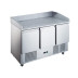 СТОЛ ХОЛОДИЛЬНЫЙ HURAKAN HKN-GXPZ3GR ДЛЯ ПИЦЦЫ 3-ДВЕРНЫЙ С ГРАН. ПОВ. НИЖН. АГР.