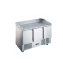 СТОЛ ХОЛОДИЛЬНЫЙ HURAKAN HKN-GXPZ3GR ДЛЯ ПИЦЦЫ 3-ДВЕРНЫЙ С ГРАН. ПОВ. НИЖН. АГР.
