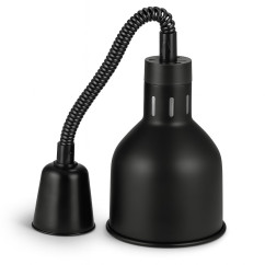 ЛАМПА ІНФРАЧЕРВОНА HURAKAN HKN-DL775, 190 ММ ЧОРНА