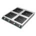 ПЛИТА ИНДУКЦИОННАЯ HURAKAN HKN-ICF35Dx47 4-Х КОНФОРОЧНАЯ, 14000W