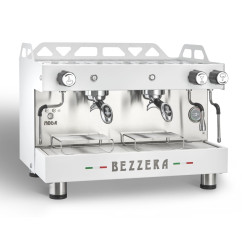 КАВОВАРКА BEZZERA ДВОХПОСТОВА АВТОМАТИЧНА MODA DE/WHITE