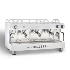 КАВОВАРКА BEZZERA ТРИПОСТОВА НАПІВАВТОМАТИЧНА MODA PM/WHITE