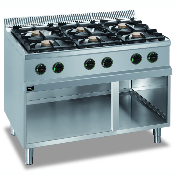 ПЛИТА APACH APRG-117P/PL 6-ТИ КОНФОРОЧНА ГАЗОВА