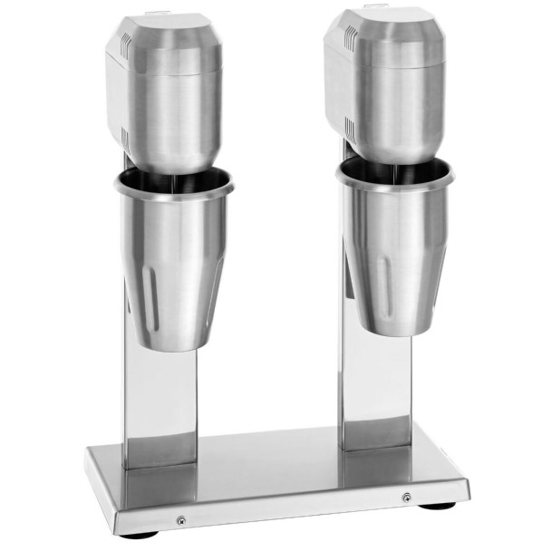 МІКСЕР ДЛЯ МОЛОЧНИХ КОКТЕЙЛІВ HURAKAN HKN-FR2GD ДВОПОСТОВИЙ