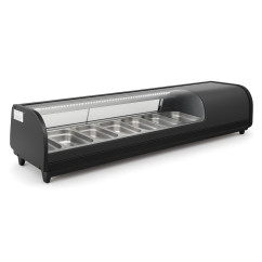 ВІТРИНА ХОЛОДИЛЬНА ДЛЯ СУШІ HURAKAN HKN-VRS52L ЧОРНА ВІТРИНА ХОЛОДИЛЬНА ДЛЯ СУШІ HURAKAN HKN-VRS52L ЧОРНА
