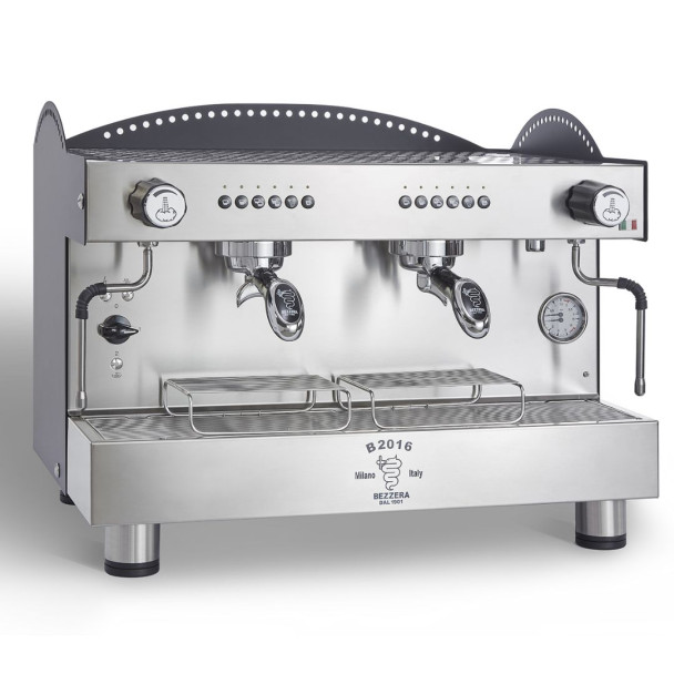 КАВОВАРКА BEZZERA ДВОХПОСТОВА АВТОМАТИЧНА B2016 DE/WHITE