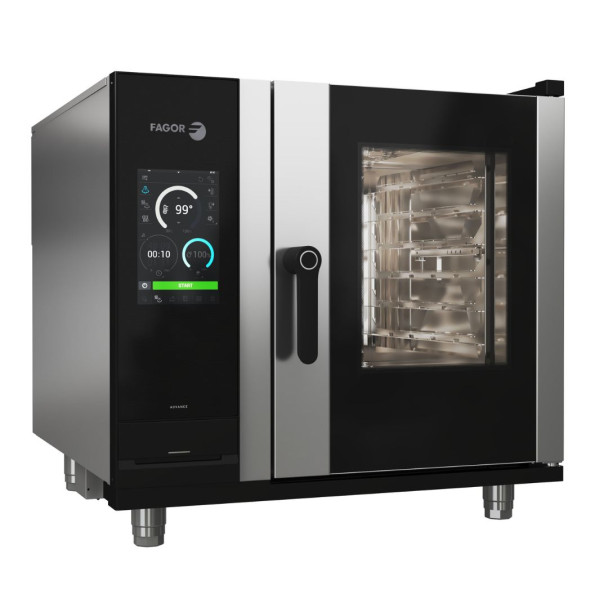 ПАРОКОНВЕКТОМАТ FAGOR БОЙЛЕРНИЙ ADVANCE IKORE НА 6 РІВНІВ GN1/1 APW-061-E R LW S