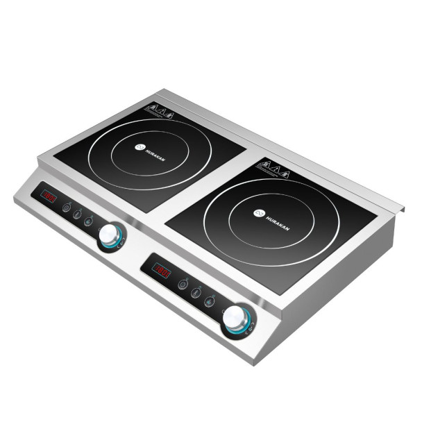 ПЛИТА ИНДУКЦИОННАЯ HURAKAN HKN-ICF70D 2-Х КОНФОРОЧНАЯ, 7000W