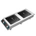 ПЛИТА ІНДУКЦІЙНА  HURAKAN HKN-ICF70D2V 2-Х КОНФОРОЧНА, 7000W