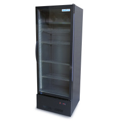 Шафа холодильна для напоїв GoodFood BC360NBB2LED чорна-чорна
