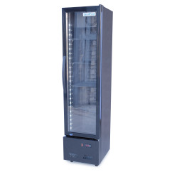 Шафа холодильна для напоїв GoodFood BC160NBB2LED чорна-чорна