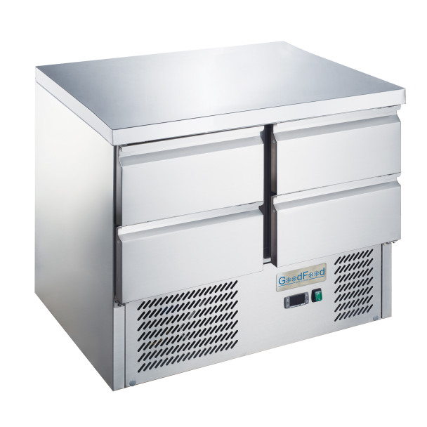 Стіл холодильний GoodFood GF-S901-4D-H6C чотири шухляди
