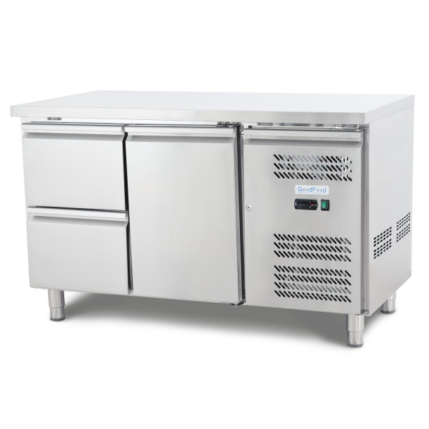 Стіл холодильний GoodFood GF-GN2110TN-HC дві шухляди