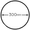слайсер с ножом 300mm